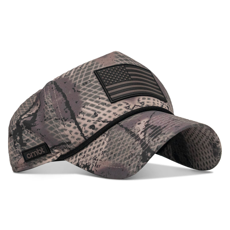 Load image into Gallery viewer, American Flag PVC Patch Waterproof Weekender Snapback
