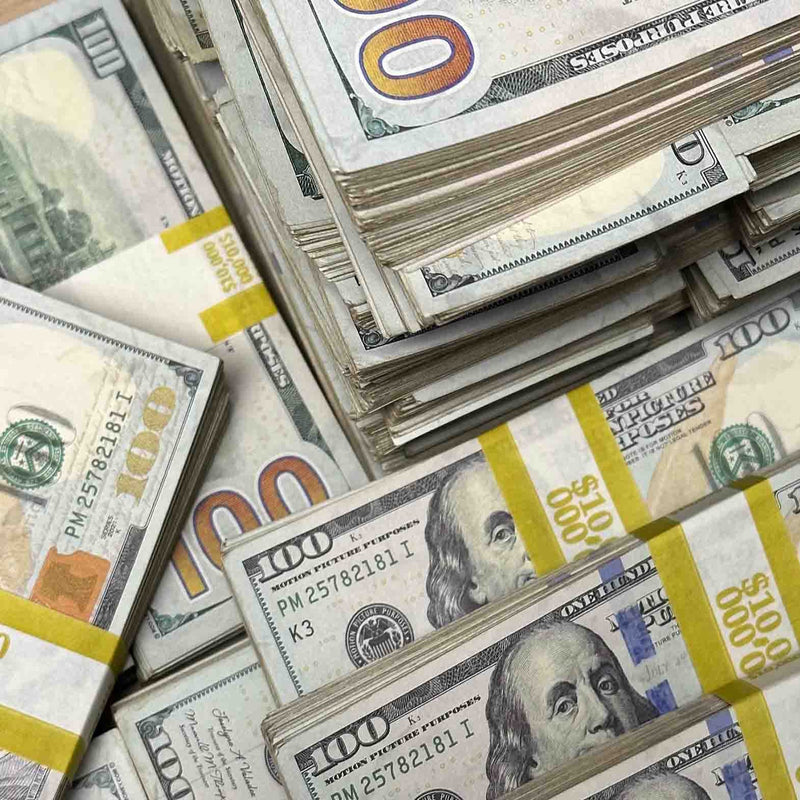 Load image into Gallery viewer, $10,000 ✔️RealAged™ Full Print New Series Prop Money Stack
