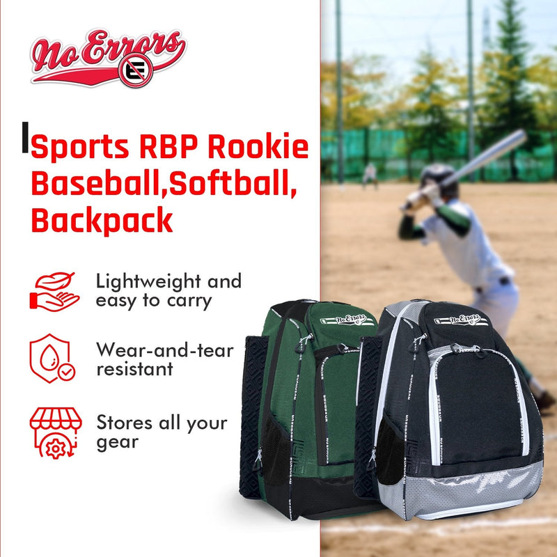 Load image into Gallery viewer, RBP Baseball and Softball Backpack Bags
