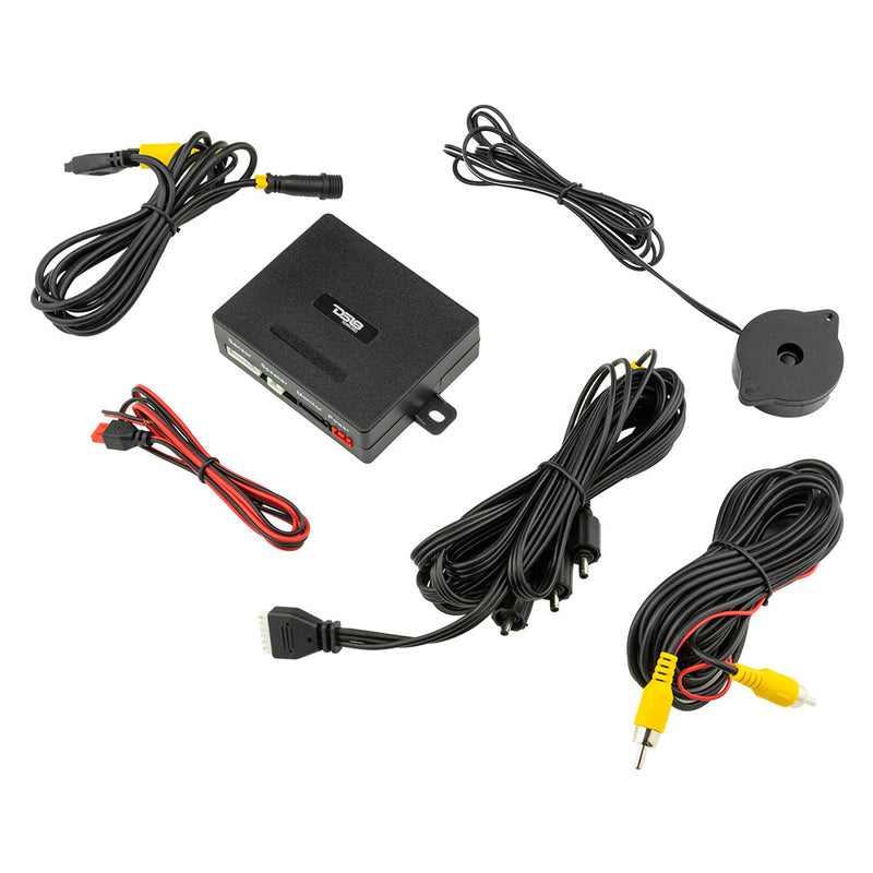 Load image into Gallery viewer, DS18 RCS2IN1LP Waterproof Reverse Camera and Backup Buzzer for License Plate
