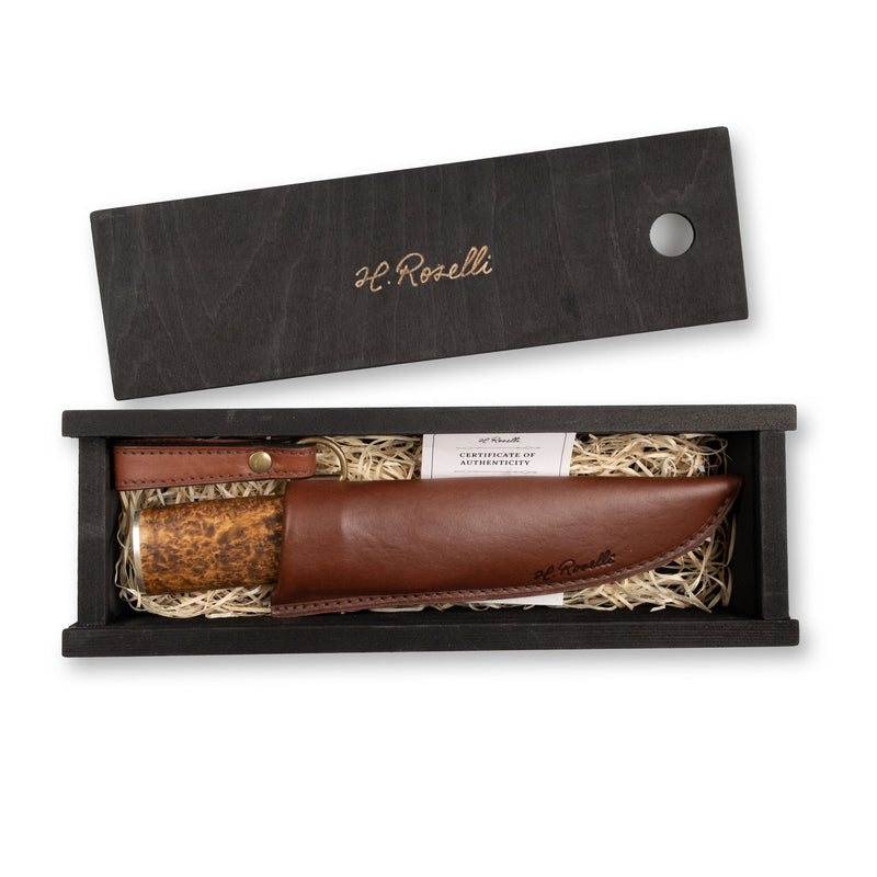 Load image into Gallery viewer, Roselli RD 300P The Hunting Knife, Damascus
