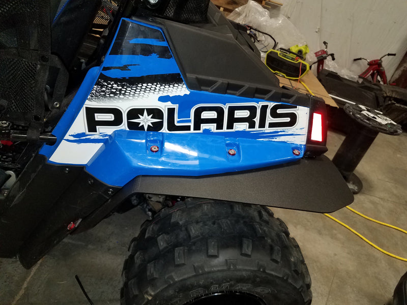 Load image into Gallery viewer, Polaris RZR 170 2014+ Mud Flaps / Fender Extensions, Front &amp; Rear
