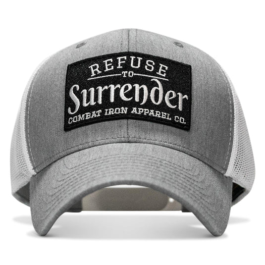 Refuse To Surrender B/W Patch Snapback Hat