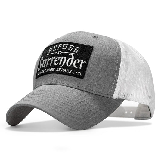 Refuse To Surrender B/W Patch Snapback Hat