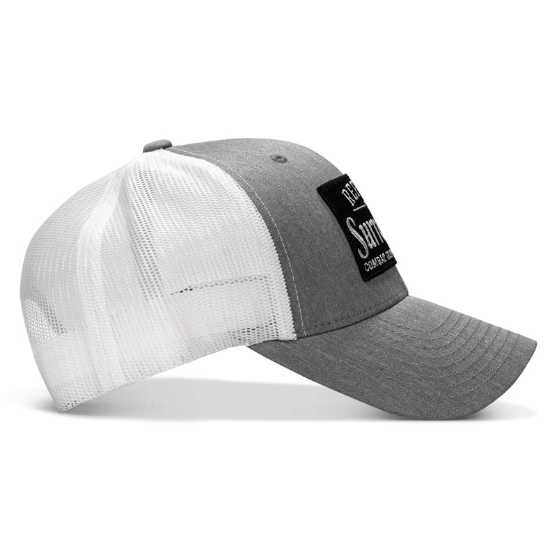 Load image into Gallery viewer, Refuse To Surrender B/W Patch Snapback Hat
