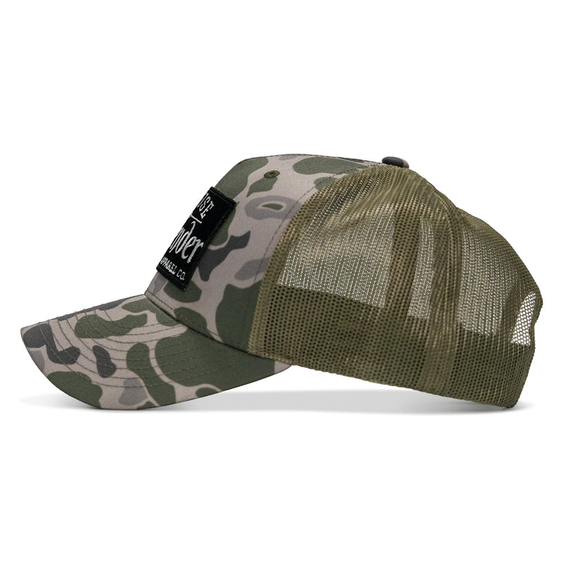 Load image into Gallery viewer, Refuse To Surrender B/W Patch Snapback Hat
