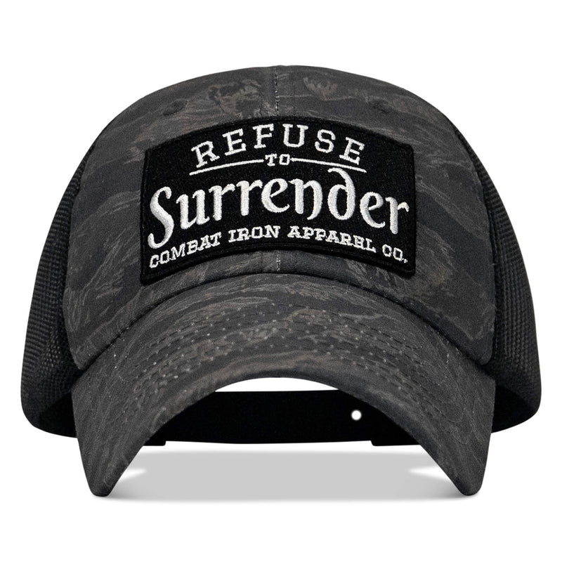 Load image into Gallery viewer, Refuse To Surrender Patch Tactical Ripstop Mesh Snapback Hat
