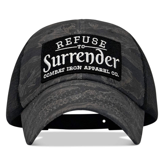 Refuse To Surrender Patch Tactical Ripstop Mesh Snapback Hat