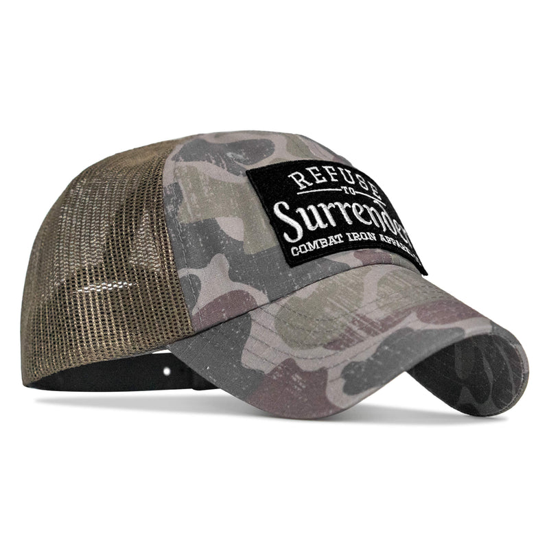 Load image into Gallery viewer, Refuse To Surrender Patch Tactical Ripstop Mesh Snapback Hat
