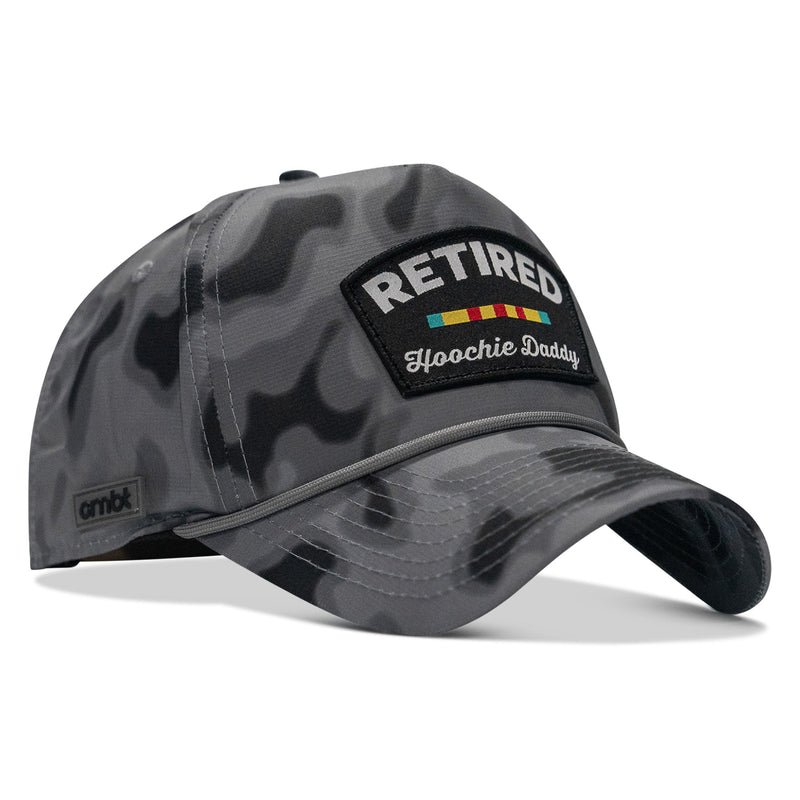 Load image into Gallery viewer, Retired Hoochie Daddy Ribbons Patch Weekender Waterproof Snapback
