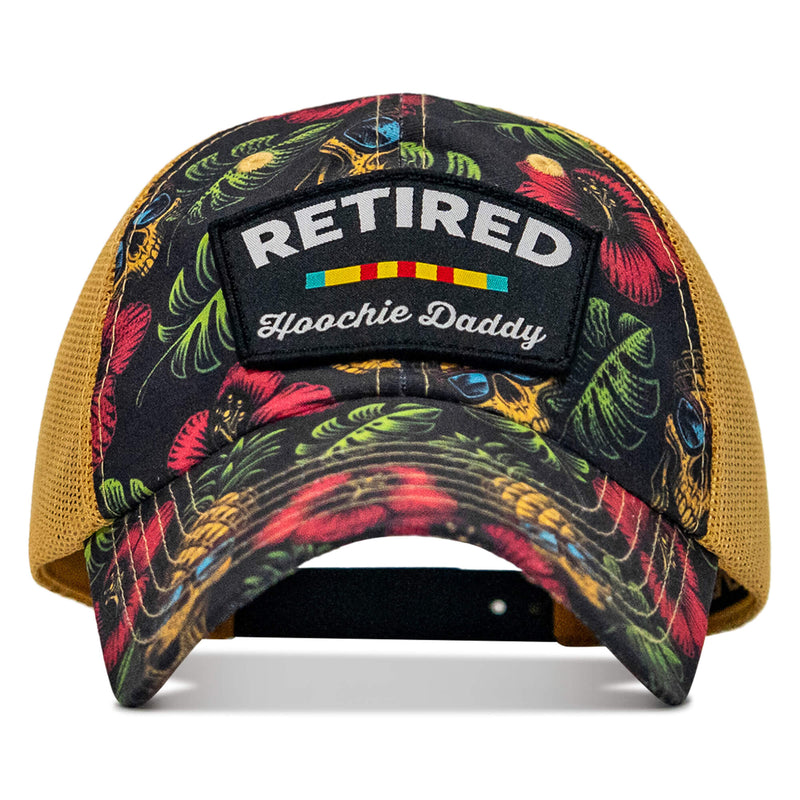 Load image into Gallery viewer, Retired Hoochie Daddy Veteran Patch Ripstop Tactical Mesh Snapback Hat

