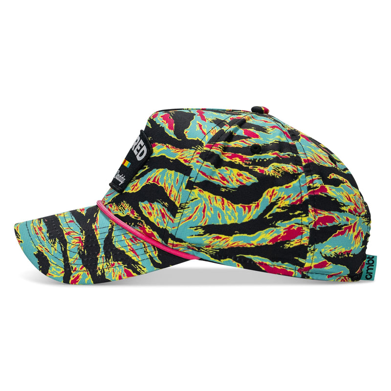 Load image into Gallery viewer, Retired Hoochie Daddy Ribbons Patch Weekender Waterproof Snapback
