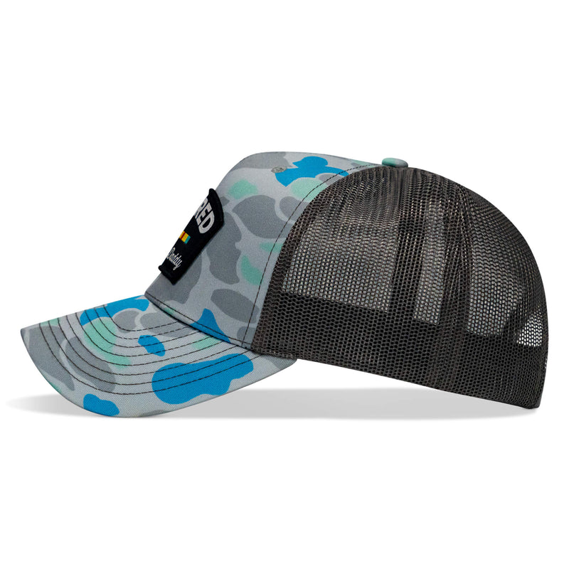 Load image into Gallery viewer, Retired Hoochie Daddy Veteran Patch Snapback Hat
