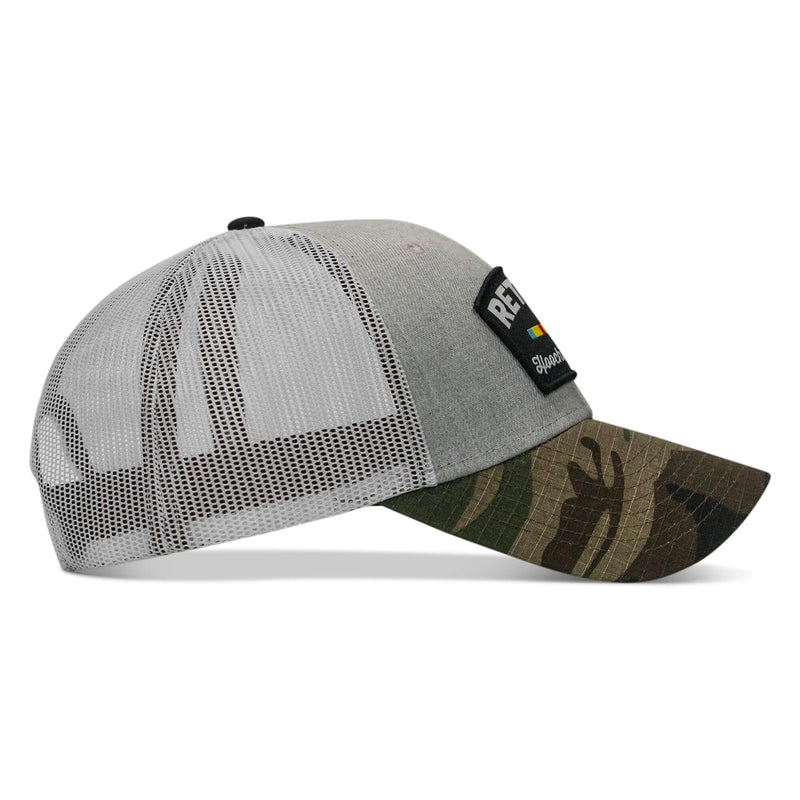 Load image into Gallery viewer, Retired Hoochie Daddy Veteran Patch Snapback Hat
