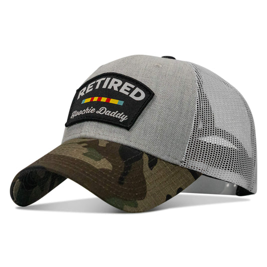 Retired Hoochie Daddy Veteran Patch Snapback Hat