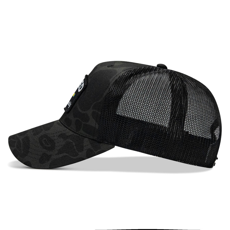 Load image into Gallery viewer, Retired Hoochie Daddy Veteran Patch Snapback Hat
