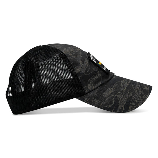 Retired Hoochie Daddy Veteran Patch Ripstop Tactical Mesh Snapback Hat