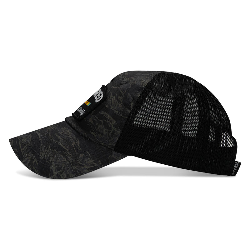 Load image into Gallery viewer, Retired Hoochie Daddy Veteran Patch Ripstop Tactical Mesh Snapback Hat
