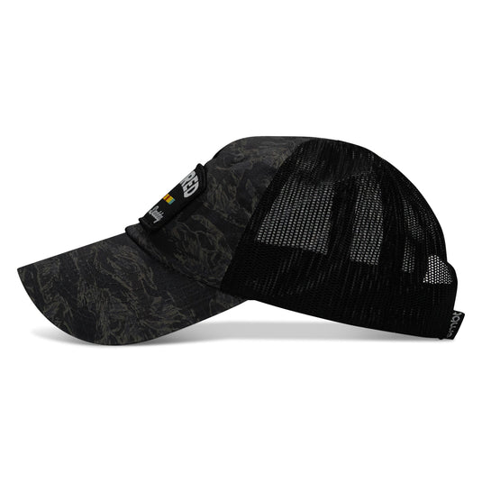 Retired Hoochie Daddy Veteran Patch Ripstop Tactical Mesh Snapback Hat