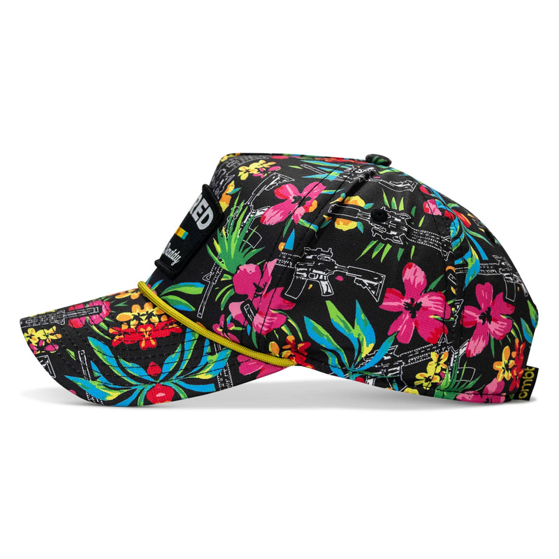 Load image into Gallery viewer, Retired Hoochie Daddy Ribbons Patch Weekender Waterproof Snapback
