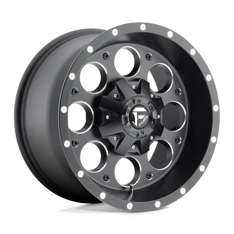 Load image into Gallery viewer, Fuel 1 Pc D525 Revolver Matte Black Milled
