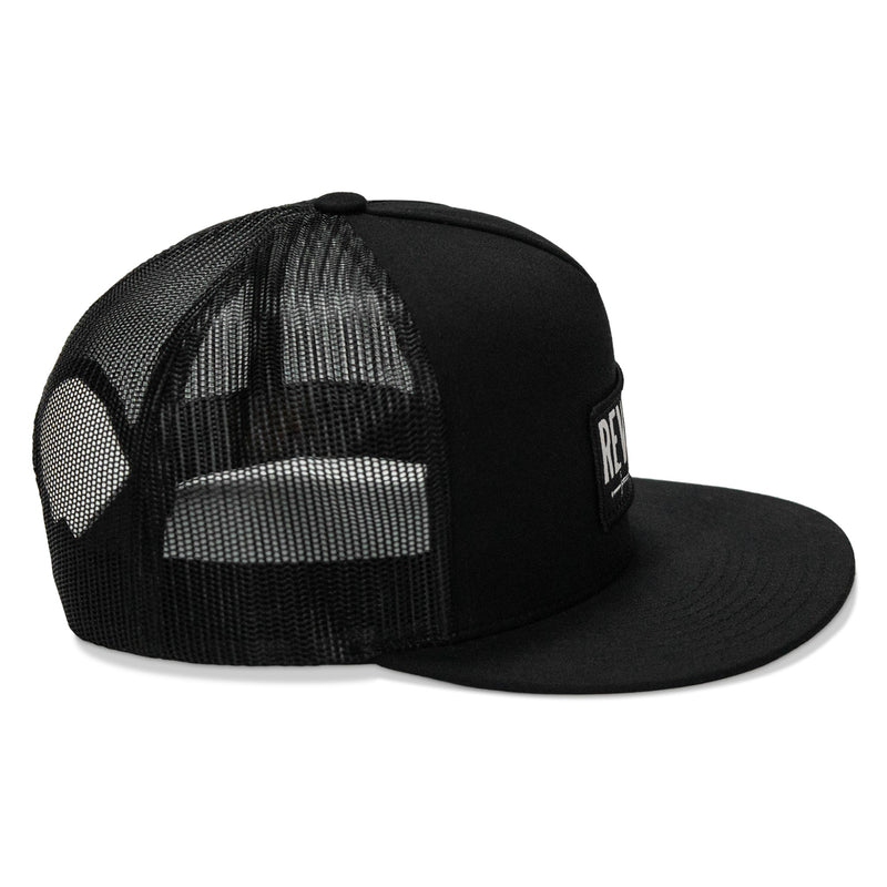 Load image into Gallery viewer, REVSOC Classic Patch Flatbill Hat
