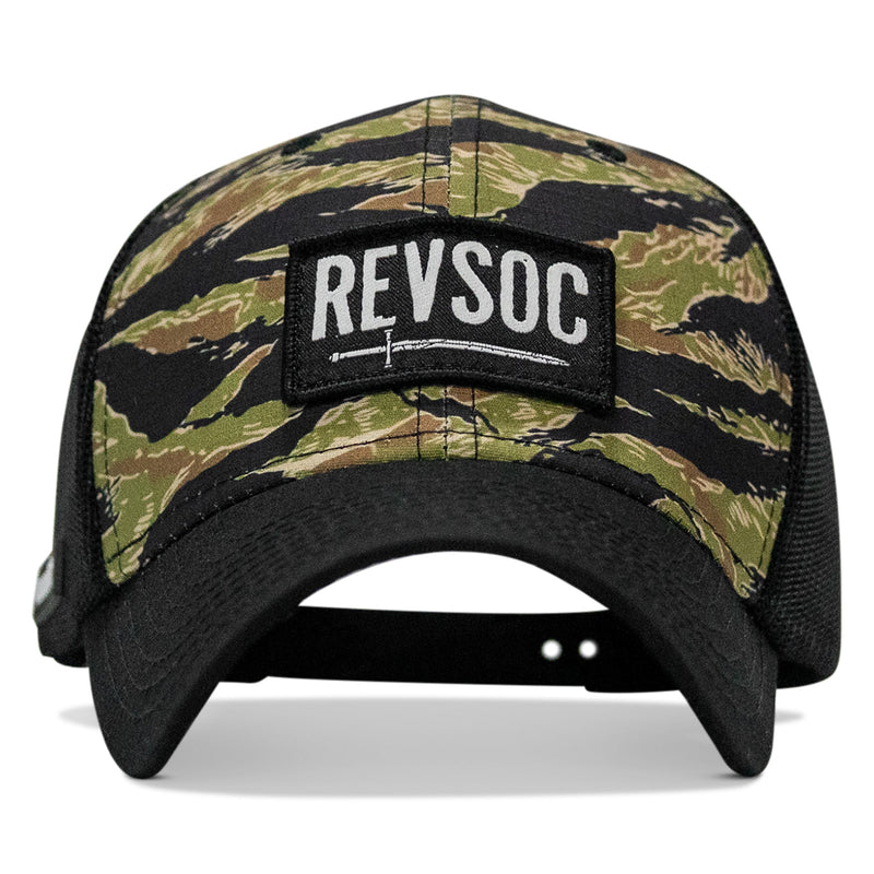 Load image into Gallery viewer, REVSOC Classic Patch Original Ripstop Snapback Hat
