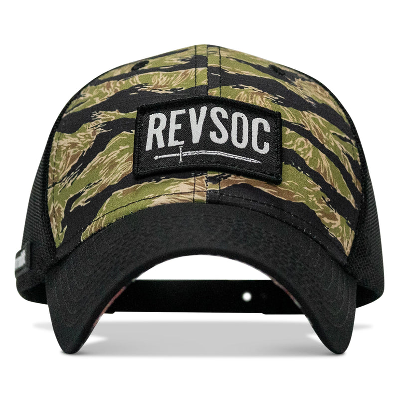 Load image into Gallery viewer, REVSOC Classic Patch Original Ripstop Snapback Hat
