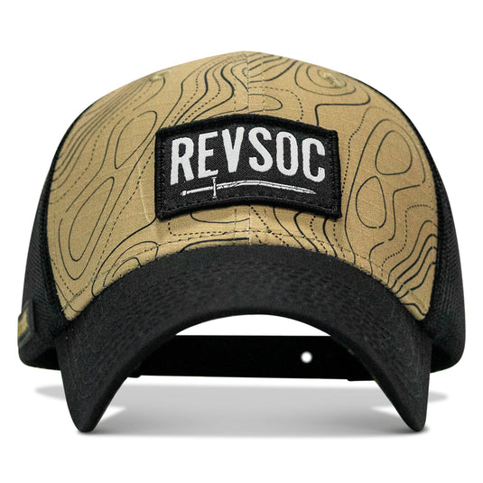 REVSOC Classic Patch Original Ripstop Snapback Hat