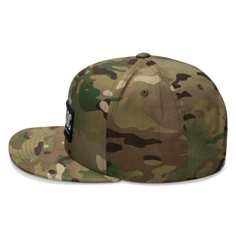 Load image into Gallery viewer, REVSOC Classic Patch Flatbill Hat
