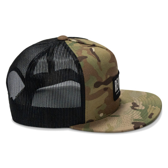 REVSOC Classic Patch Flatbill Hat