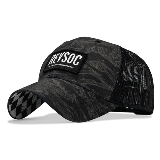 REVSOC Classic Patch Original Ripstop Snapback Hat