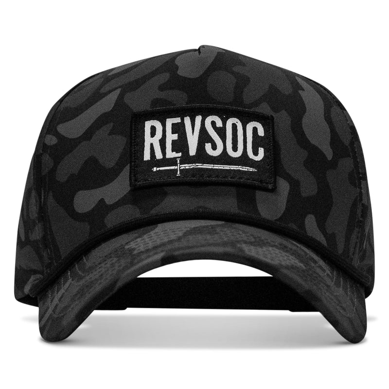 Load image into Gallery viewer, REVSOC Classic Patch 5 Pannel Snapback
