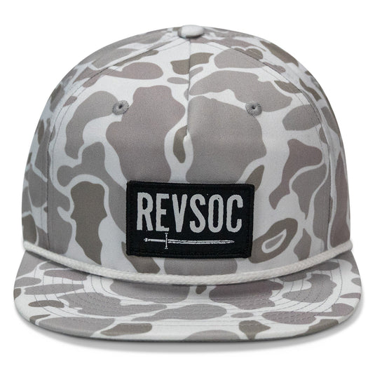REVSOC Classic Patch Flatbill Hat