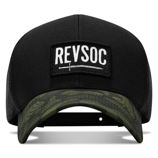 REVSOC Classic Patch Snapback Hat