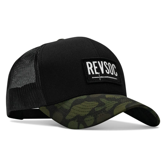 REVSOC Classic Patch Snapback Hat