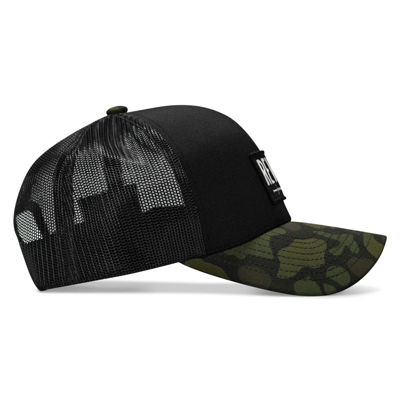 Load image into Gallery viewer, REVSOC Classic Patch Snapback Hat
