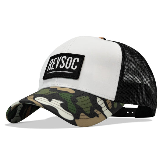 REVSOC Classic Patch Snapback Hat