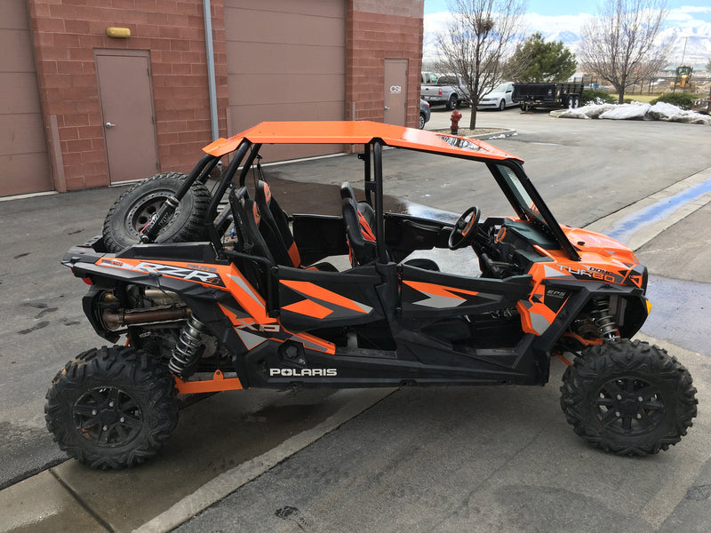Load image into Gallery viewer, Fast Back Aluminum Roof RZR 900 4, 1000 4, XPT 4  WITH SUNROOF

