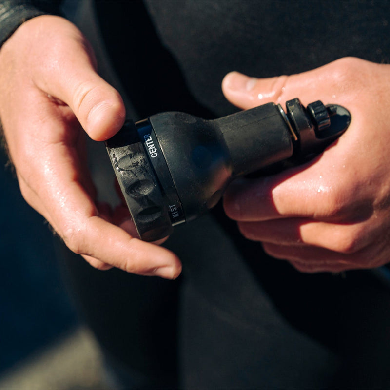 Load image into Gallery viewer, BeachBox Portable Shower Tank - &#39;Play Dirty&#39; / Black
