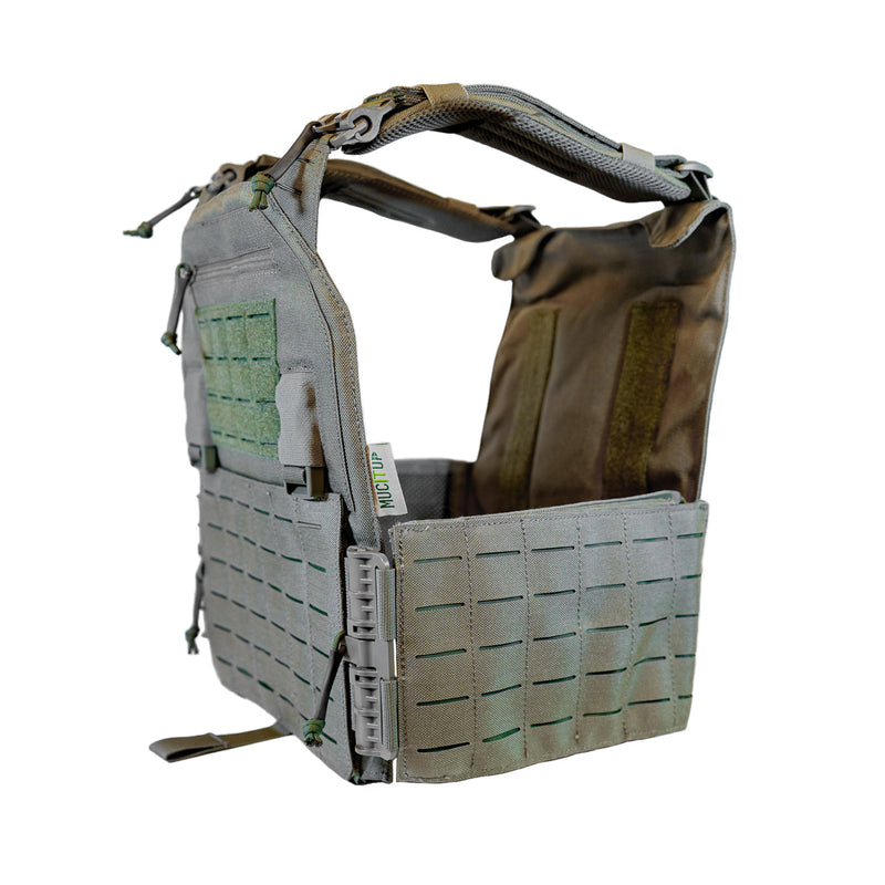 Load image into Gallery viewer, MUCTAC Plate Carrier 10x12 – 1050D Nylon – Quick Release – Laser Cut MOLLE – Texas
