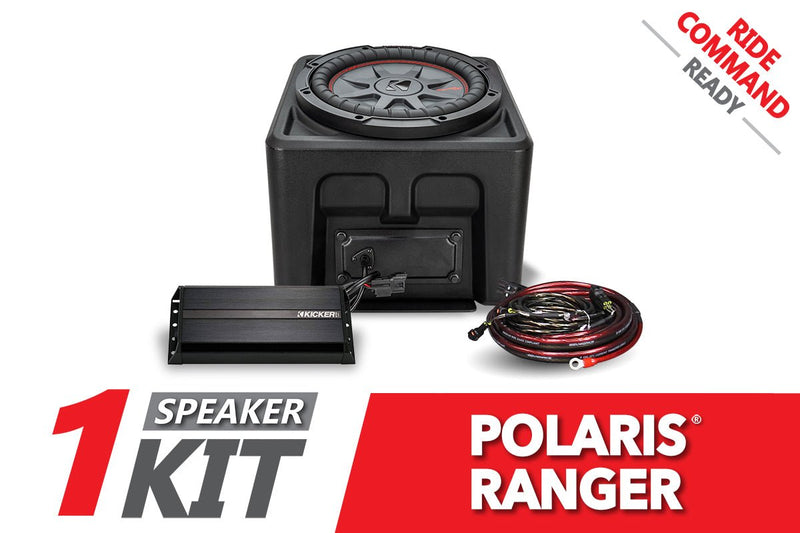 Load image into Gallery viewer, SSV Works 10" Subwoofer For Ride-Command for 2018+ Polaris Ranger XP 1000

