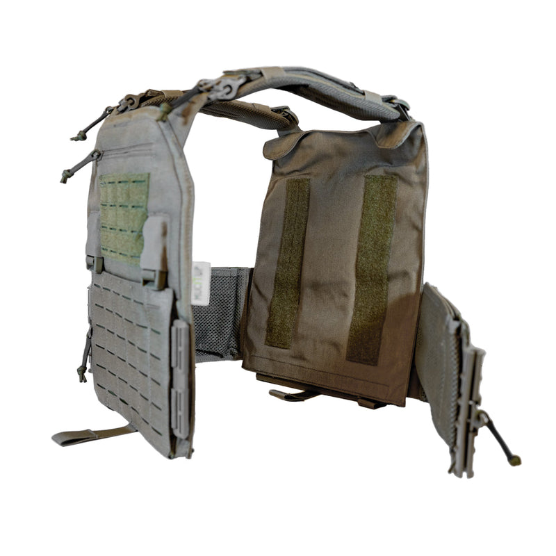 Load image into Gallery viewer, MUCTAC Plate Carrier 10x12 – 1050D Nylon – Quick Release – Laser Cut MOLLE – Texas
