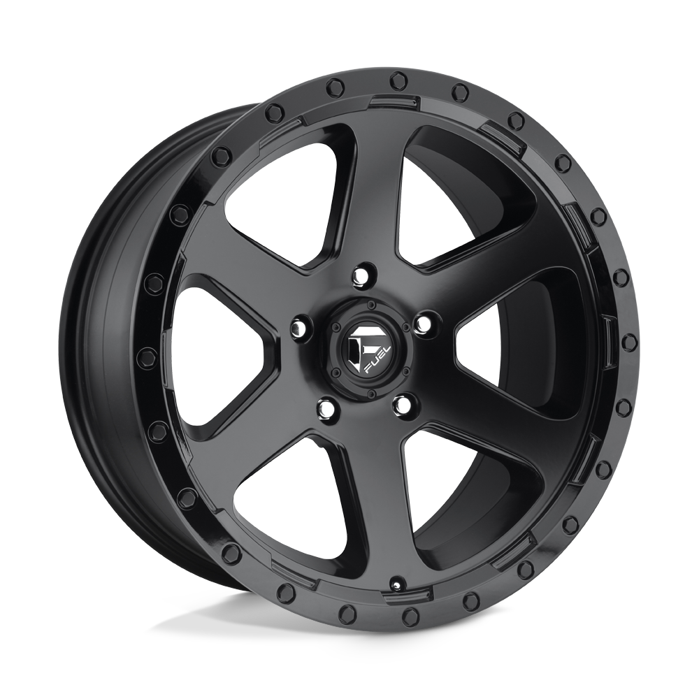 Fuel 1 Pc D589 Ripper Matte Black Gloss Black Lip