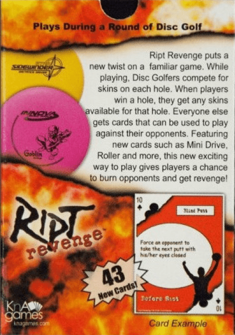 Load image into Gallery viewer, RIPT Revenge Disc Golf Card Game!
