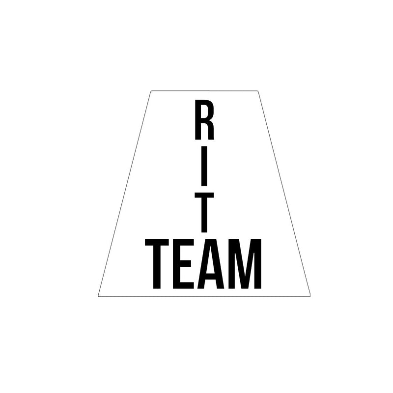 Load image into Gallery viewer, RIT TEAM REFLECTIVE HELMET (TET) TETRAHEDRON
