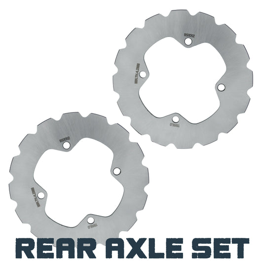 Polaris Ranger XP 1000 / XP Kinetic 2021-2027 Ridge Rider Disc Brake Rotor Kit