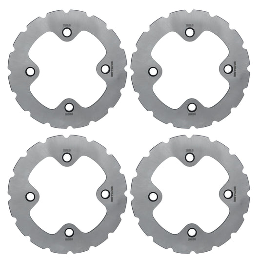 Polaris RZR XP TURBO/XP 4 TURBO/PRO XP/PRO XP 4/Turbo S 2016-2026 Ridge Rider Rotor and Pad Kit
