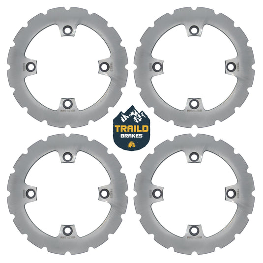 Kawasaki KRX/KRX4 1000 2020-2026 Ridge Rider Disc Brake Rotor Kit