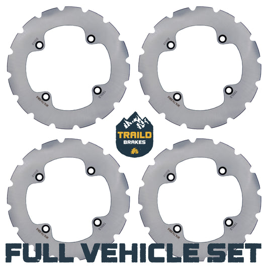 Honda Talon 1000R/1000X/1000X-4 2019-2026 Ridge Rider Disc Brake Rotor Kit